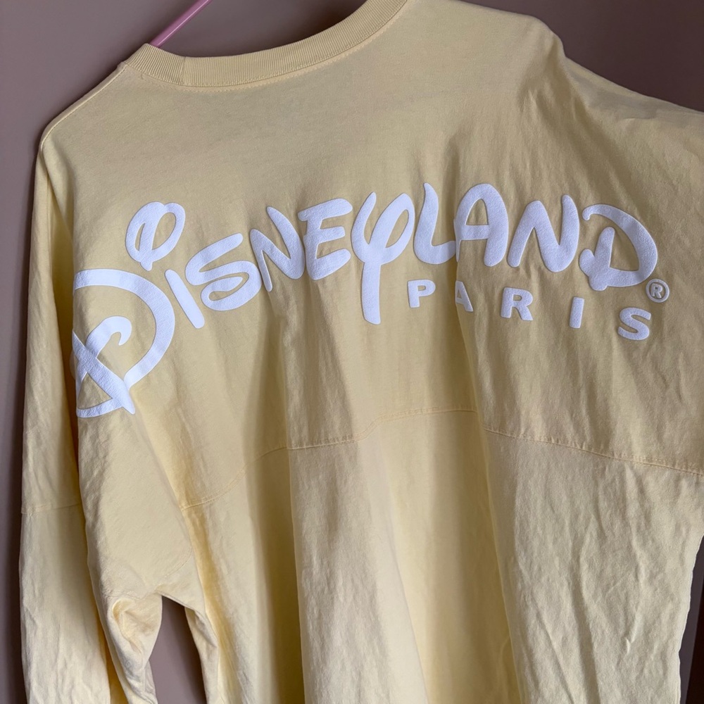 Disneyland Paris Butter Yellow Spirit Jersey